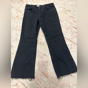 Pilcro The Yaya Crop Flare Jeans